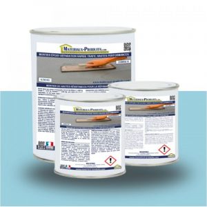 Matpro - Mortier &eacute;poxy r&eacute;paration rapide trafic hautes performances - 5 Kg Bleu Piscine