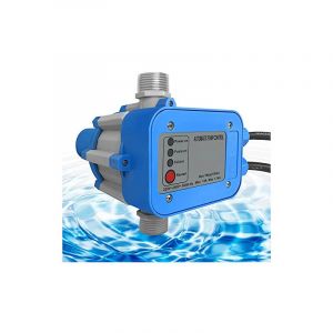 Pressostat Pompe Arrosage 10bar 220/240 Volt Commande de Pompe avec C&acirc;ble Marche/Arr&ecirc;t Automatique Pression - Type A NAIZY