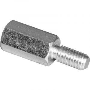 S45530X40 Entretoise (l) 40 mm M3 x 7 M3 x 6 acier galvanisé 10 pc(s) S59498 - Pb Fastener