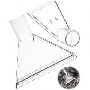 2 Piece Embout Aspirateur, Accessoires Aspirateur, Buse Tapisserie pour Nettoyeur Injection-Extraction, R&eacute;utilisable Buse Aspirateur Eau, pour