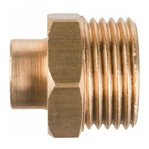 Raccord laiton droit à souder - m 1' - diamètre 22 mm - 243GC
