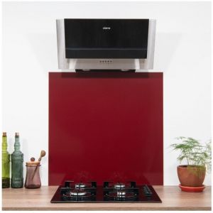 Alucouleur - Crédence Alu Rouge Pourpre ral 3004 h 55 cm x l 110 cm de 1,5 mm
