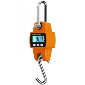&Eacute;chelle de grue &eacute;lectronique num&eacute;rique suspendue, mini &eacute;chelle de levage industrielle, capacit&eacute; 500kg/1102lb pour bagages, fermes de poissons, chasse