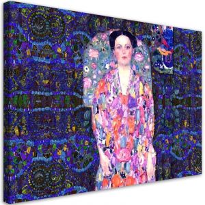 Peinture sur toile, Gustav Klimt Portrait d'Eugenia Primaves - 60x40