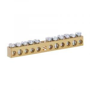 Barrette De Terre 16x16mm²+3x25mm² Pour Coffret Europa M125330000 Abb 12533