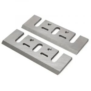 Lames de rabot &eacute;lectrique 2 pi&egrave;ces lames de rabot en acier &agrave; grande vitesse r&eacute;versibles pour outil &eacute;lectrique