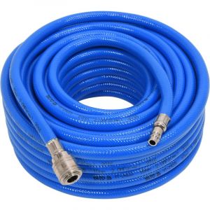 Yato - Tuyau air comprime 10mm 20 mètres usage garages ateliers avec raccords euro