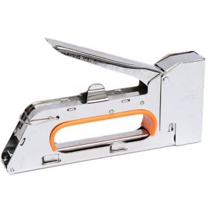 Cloueur agrafeuse de décoration intérieure robuste, pistolet à clous manuel, agrafeuse réglable en puissance, adapté au bois, à la menuiserie, à la