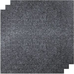 Largeight - jamais UTILISÉ]30 Pièces Dalles de Moquette Auto-Adhésives, 30CM x 30CM Carreaux de Sol Faciles Décoller et Coller Dalles de Moquette