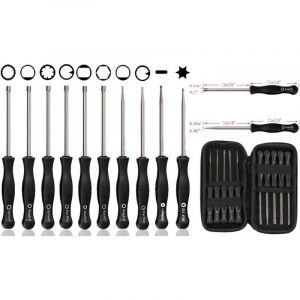 Set de 12 Outils de R&eacute;glage de Carburateur R&eacute;glage Tron&ccedil;onneuse Tournevis Reglage Carburateur Tronconneuse 2 Temps Tournevis Pacman/Single D pour