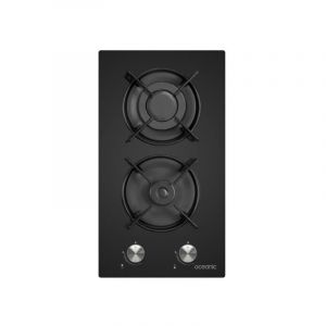 Oceanic - Plaque de Cuisson - Table a gaz Domino gaz Verre - Noir
