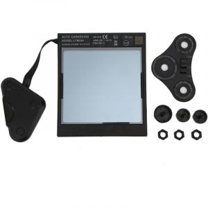 Filtre assombrissant automatique couvercle de soudage lentille de casque solaire &eacute;quipement de soudeur lentille de filtre de soudage