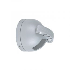 Applique murale led 3W grise &oslash; 140mm orientable 3000K 300lm 230V IP44 exterieure idas arlux