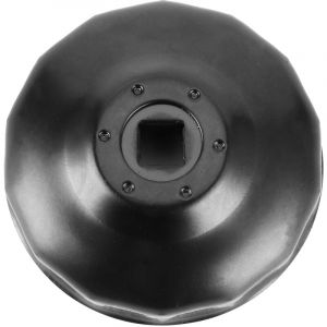 Outils universels de retrait de capuchon de clé à douille de filtre à huile 76mm 14 pieds en alliage d'aluminium pour moto automobile