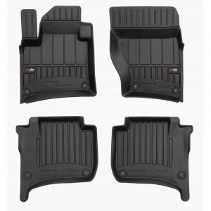 Tapis de sol et tapis de sol en caoutchouc Porsche Cayenne 2 2010-2017 3D TROUGH