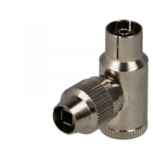 Fiche tv coud&eacute;e femelle m&eacute;tal