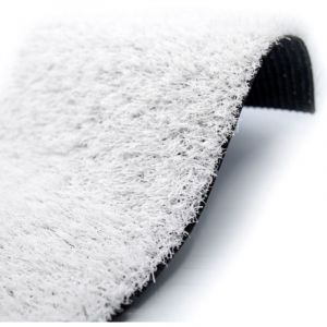 Gazon artificiel Expo class&eacute; feu - Blanc - 22 mm - Rouleau de 2m x 3m