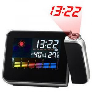 R&eacute;veil Projection Plafond R&eacute;veil &agrave; Projecteur R&eacute;veil Digital R&eacute;veil Projection R&eacute;veil Num&eacute;rique led avec Station Horaire lcd Temp&eacute;rature Et Date