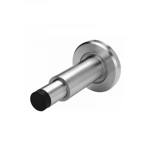 Memkey - Acier inoxydable 304 R&eacute;glable Extra-long arr&ecirc;t de Porte en caoutchouc Protection Poignee Porte butoir de porte mural but&eacute;e de porte murale