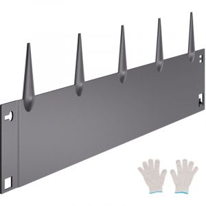 Mophorn - Bordure de Jardin en Acier, Lot de 5, Bordures Paysag&egrave;res en M&eacute;tal, 990x207 mm, R&eacute;sistantes &agrave; la Corrosion, Faciles &agrave; Installer, Bandes