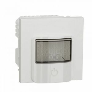 Schneider Electric - Détecteur de mouvement avec interrupteur 10A blanc schneider NU352618