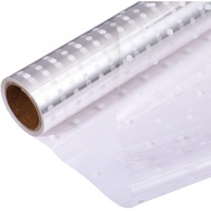 Papier Transparent Emballage, Cellophane Emballage Cadeau pour Anniversaire No&euml;l P&acirc;ques F&ecirc;te, pour Fleuriste Artisanat, 30M&times;40CM