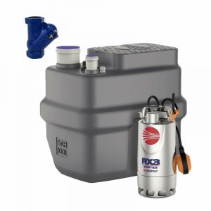 Station De Relevage Eaux Usées 100l Pedrollo Sar100 Rxm3/20 6m³/h + Clapet Anti-retour
