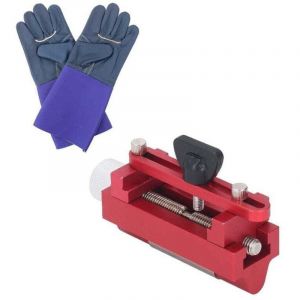 Guide d'aff&ucirc;tage pour burins, rabots, burin en alliage d'aluminium, outil de guidage d'aff&ucirc;tage de ciseau, gabarit d'aff&ucirc;tage pour lames de raboteuse