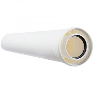 Rallonge ventouse 80/125 - 1 m - ATLANTIC - 074298