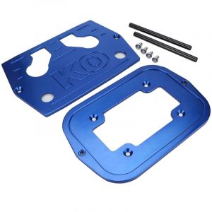 Support de batterie en acier inoxydable pour batterie Optima 34/78 Rouge Jaune TopBlue