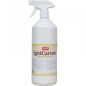 Antifeu Discount - Pulv&eacute;risateur d'ignifugeant pour carton et papier format 1L - 1L = 4,5m2 de carton ignifug&eacute; &ndash; R&eacute;f&eacute;rence Ignicarton