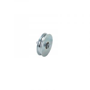 Combi - Roulette de portail à gorge ronde avec 2 roulements à billes Art.405 - ø mm.100x28 - capacité Kg.410