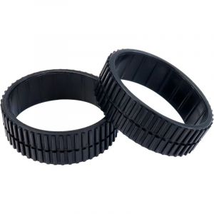 2PCS Roues En Caoutchouc Pneus Remplacement Pour iRobot Braava 380T, 390T, 375T, 380, 390, 320, 321, Mint Plus 5200, 4200 Robot Cleaner Pi&egrave;ces