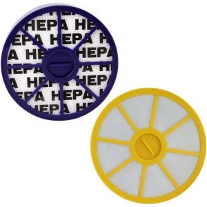 Kit de filtres HEPA avant et arri&egrave;re pour aspirateur Dyson DC05 DC08 DC15 DC19 DC20 DC21 Moteur inf&eacute;rieur sup&eacute;rieur avant de rechange- Accessoire