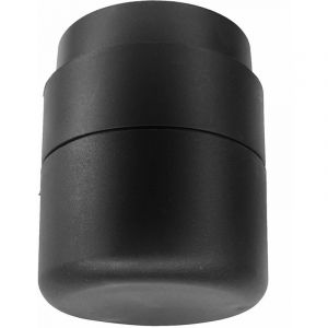 Cyclingcolors - Ensemble pour pied de meuble rond Ø55mm en plastique avec base réglable 23 - 33mm et adaptateur tv Armoire Canapé Commode Table