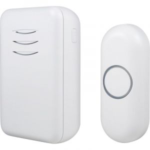 Set complet pour Sonnette sans fil Byron DBY-22311 150 m blanc