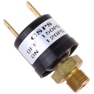 Pressostat De R&eacute;gulation De Pression D'air 120-150 Psi Pour Compresseur Pneumatique Haute Pression Contr&ocirc;le Automatique Dispositif Pneumatique Pour