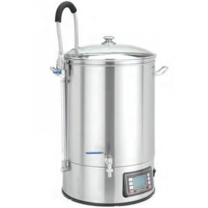 Cuve de brassage &eacute;lectrique pour la production de bi&egrave;re LCD 60 l 3000 W - Hendi 289969