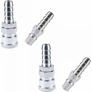Raccord rapide pour air comprimé, flexible d'air, connecteur coupleur, raccord pneumatique pour compresseur, raccord rapide pneumatique rtgpt (2