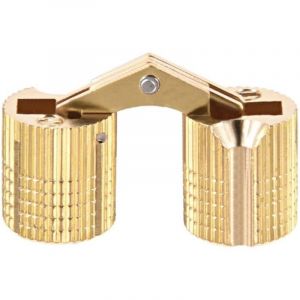 Ymyny - Ulisem, 2 pi&egrave;ces, charni&egrave;re cylindrique, charni&egrave;re invisible pour porte, armoire, 12 mm, angle d'ouverture 180&deg;