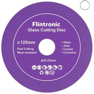 5pcs Disque Coupe Verre, Disque Diamant 125 Carrelage, Disque &agrave; Tron&ccedil;onner Diamant, Disque Carrelage pour Bouteille, Porcelaine, Jade, Granit,