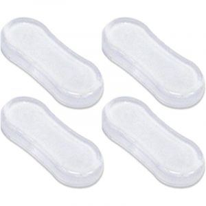 Tampons Abattant WC,Patins Pour Abattant De Toilette,Pare-chocs Siège Toilette Universels,Silencieux évitement De Collision Tampon Abattant WC Avec