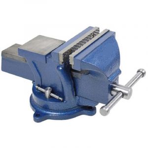 Etau D'&eacute;tabli Pivotant De 150 Mm, Enclume Professionnelle En Fonte Et En Acier