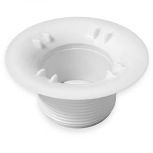 Plateau de serrage bonde de douche NICOLL TB60, diam&egrave;tre 80 mm, hauteur 40 mm