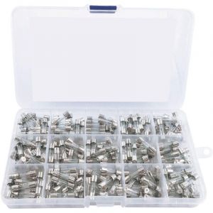 Fusible Verre 0.5 1 1.6 2 2.5 3 3.15 4 5 6.3 8 10 12 15 20A Amp&egrave;re 250V 5x20mm Kit D'assortiment de Fusibles en Verre &agrave; Fusion Rapide pour