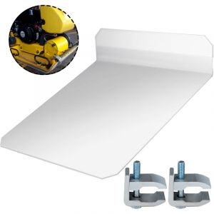 VEVOR Plaque de compactage pour compacteur de sol, plaque de securite pour compacteur de sol, kit de couverture de plaque de base avec pinces de