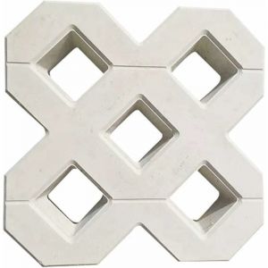 Moule a Pav&eacute;,Moule Pour Dalles En Beton Bricolage Square Garden Chemin b&eacute;ton plastique Brique de pavage Propyl&egrave;ne Pavement Mold Walkway Jardin