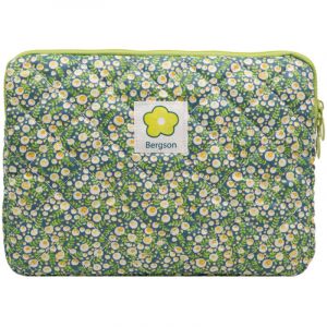 Jolie pochette &agrave; motif floral pour ordinateur portable et tablette, compatible avec Macbook, Ipad 12.9, ASUS, Samsung Tab S8 HP, 14 pouces