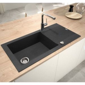 CAREA - &Eacute;vier Granit BALSA 1 giga-bac Noir