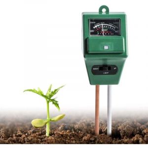 Digital testeur de pH du sol, 3 en 1 PH l'humidit&eacute; Sonde de capteur de lumi&egrave;re du soleil au m&egrave;tre PH du sol Test Kits pour plantes, Ferme,